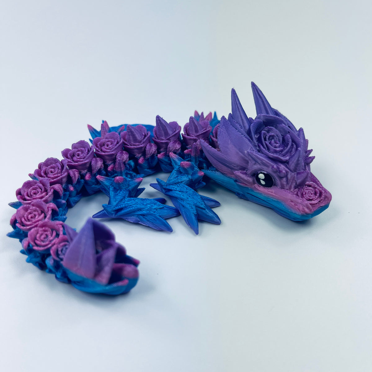 3d printed Baby Rose Dragon - View 1