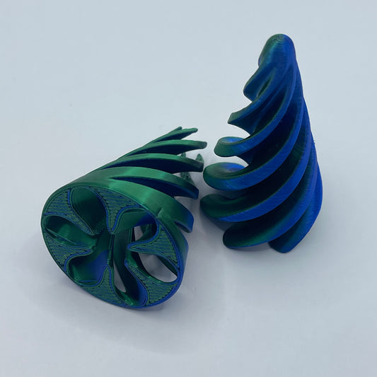 3d printed Super addictive spiral fidget cone - View 2