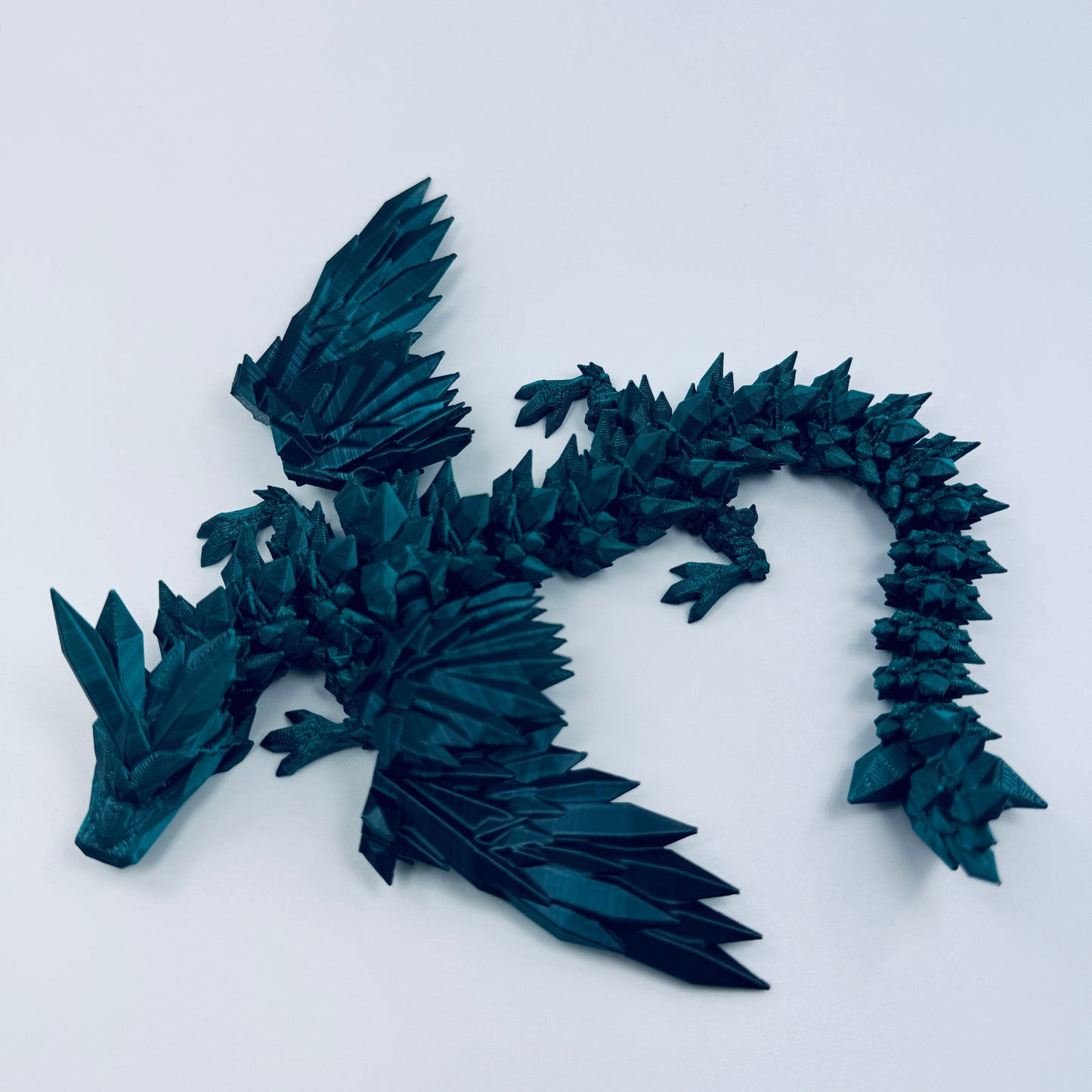 3d printed Crystalwing Dragon - various colours and sizes available - View 42