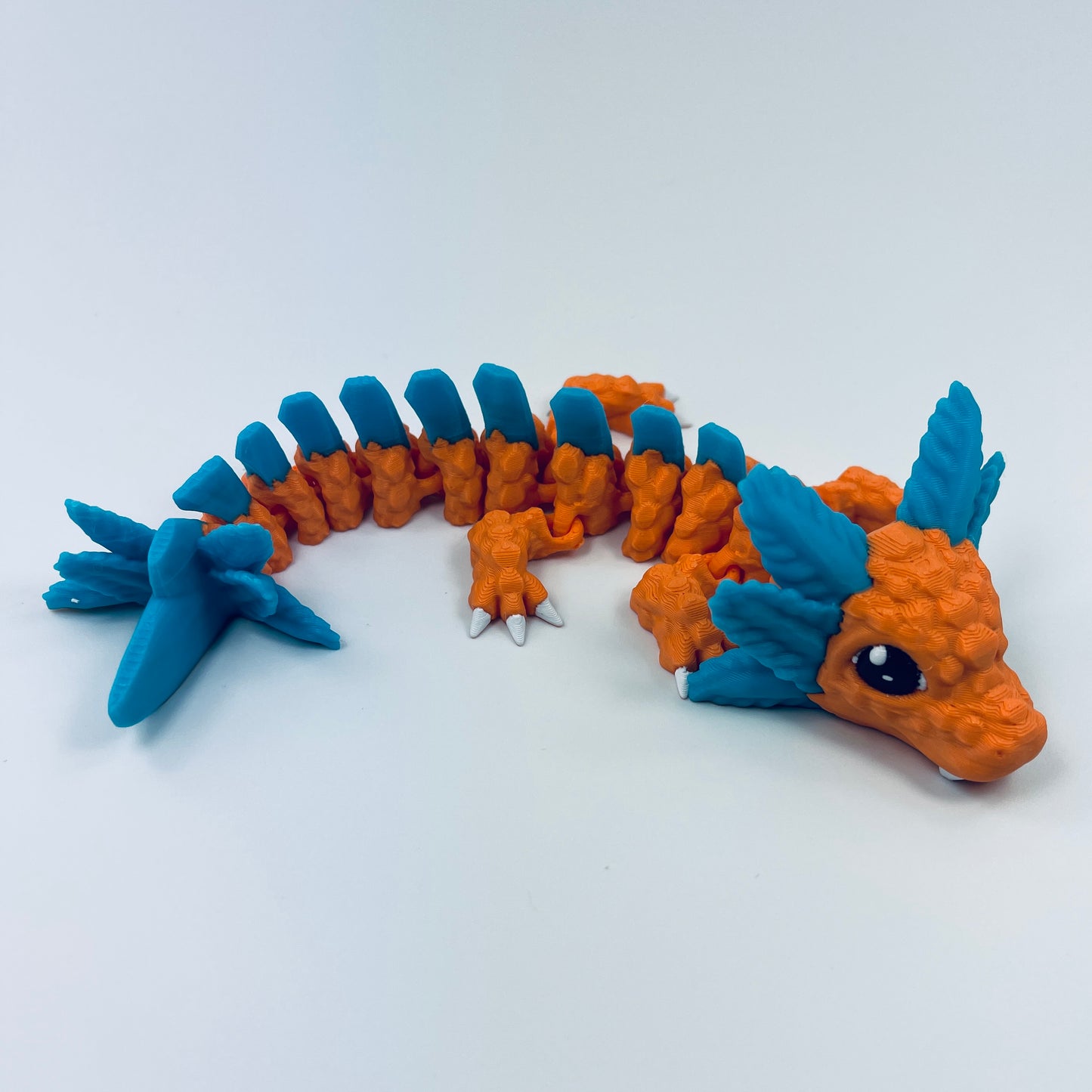 3d printed Axolotl Dragon - View 5