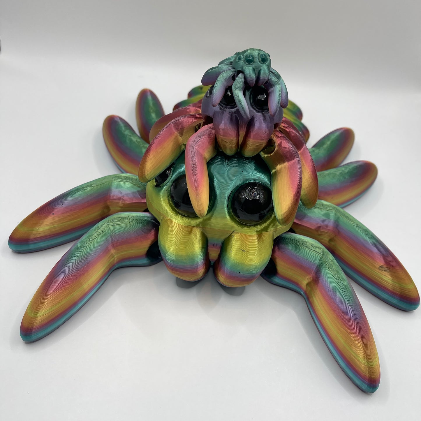 Spider - 5 sizes, various styles and colours including glow in the dark