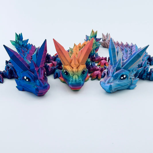 baby crystal dragons