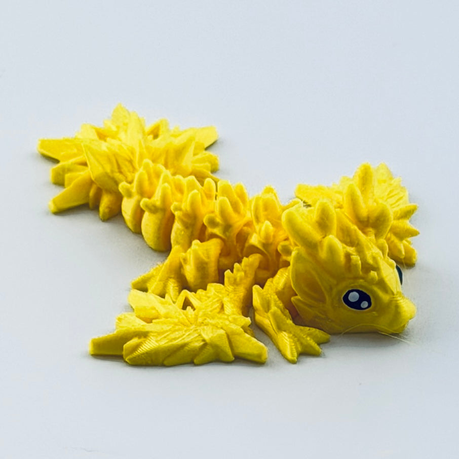 teeny tiny dragon - yellow