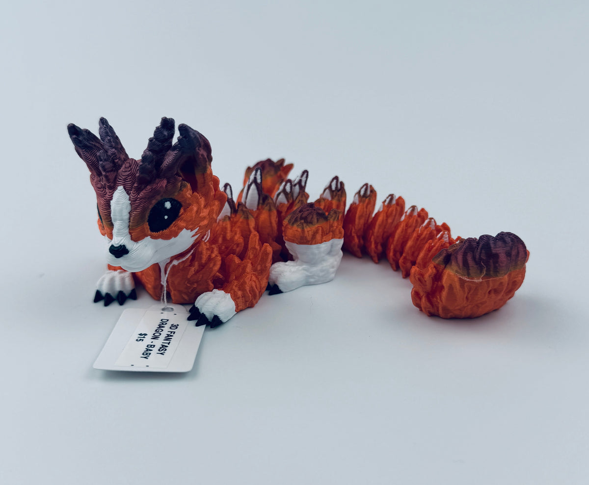 Baby Cat Dragon | 4 unique colours