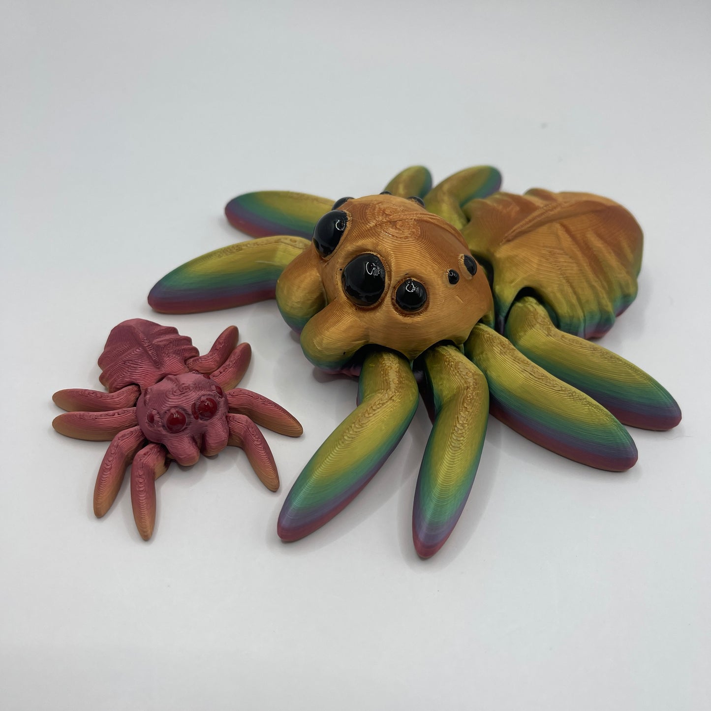 Spider - 5 sizes, various styles and colours including glow in the dark