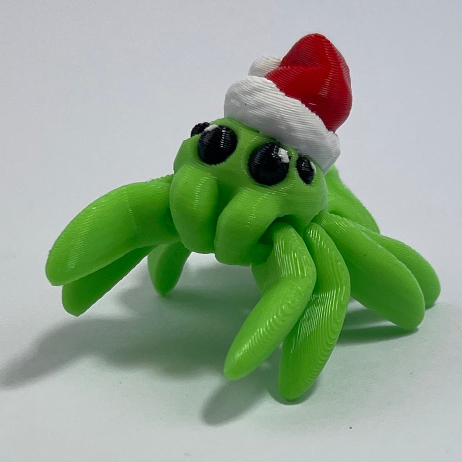 Spider - 5 sizes, various styles and colours including glow in the dark