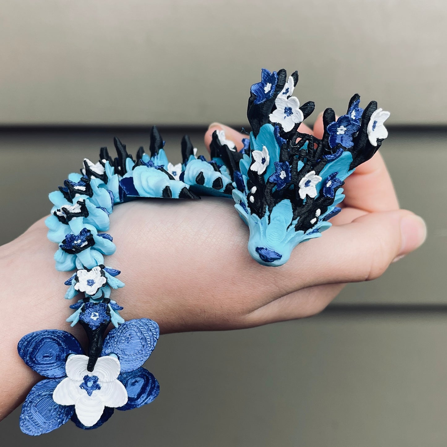 3d printed Cherry Blossom Dragon - View 14