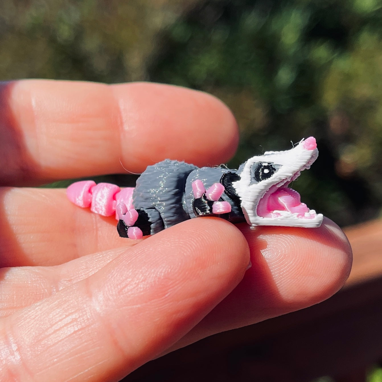 Mini Opossum - with or without key ring