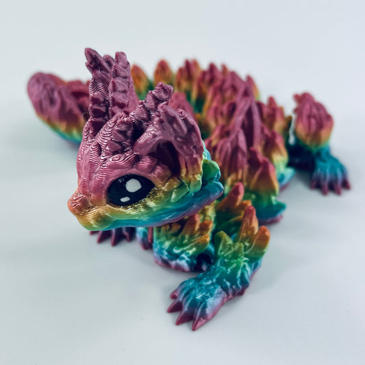 3d printed Baby Cat Dragon - View 2