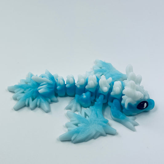 3d printed Tiny Winter Dragon - View 1