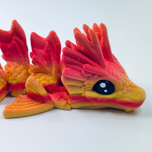 3d printed Koi Dragon - View 1