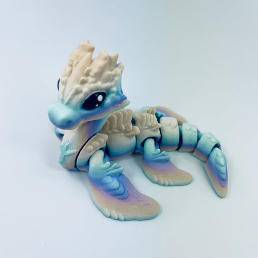3d printed Loch Ness Monster - View 2