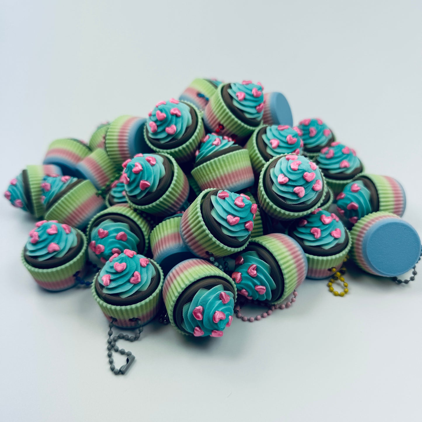 Cupcake fidget clicker