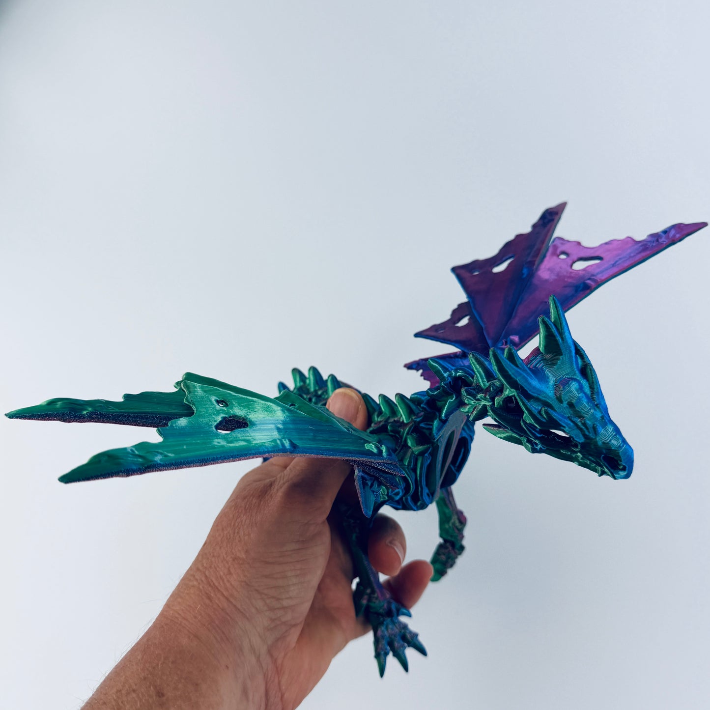 3d printed wraithwing dragon - view 5