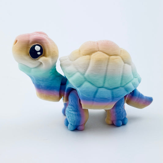 3d printed mini tortoise - view 6