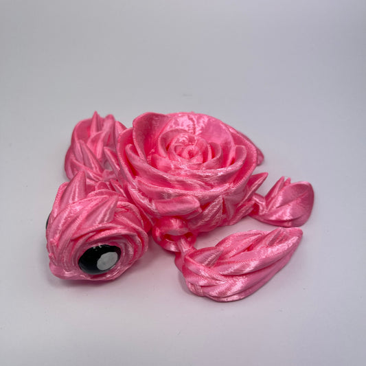 3d printed Rose Turtle - View 2