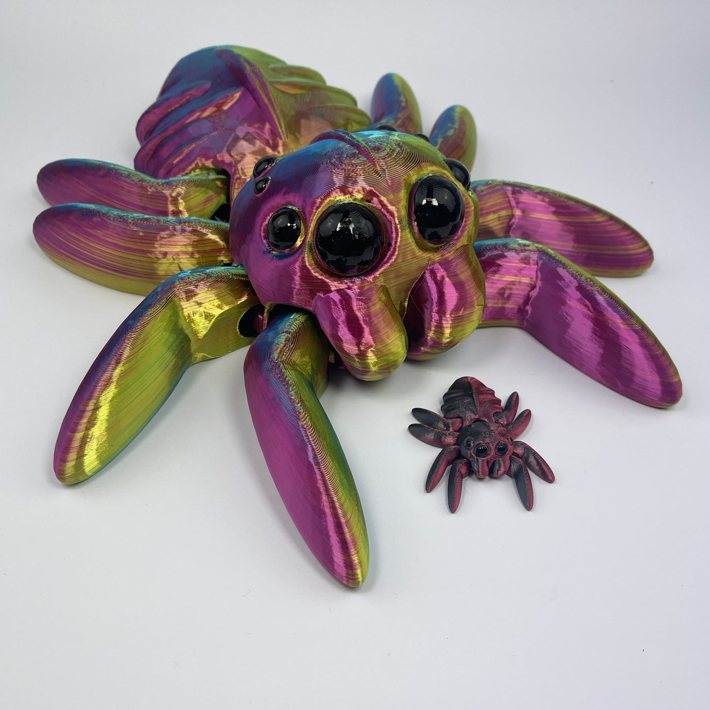 Spider - 5 sizes, various styles and colours including glow in the dark