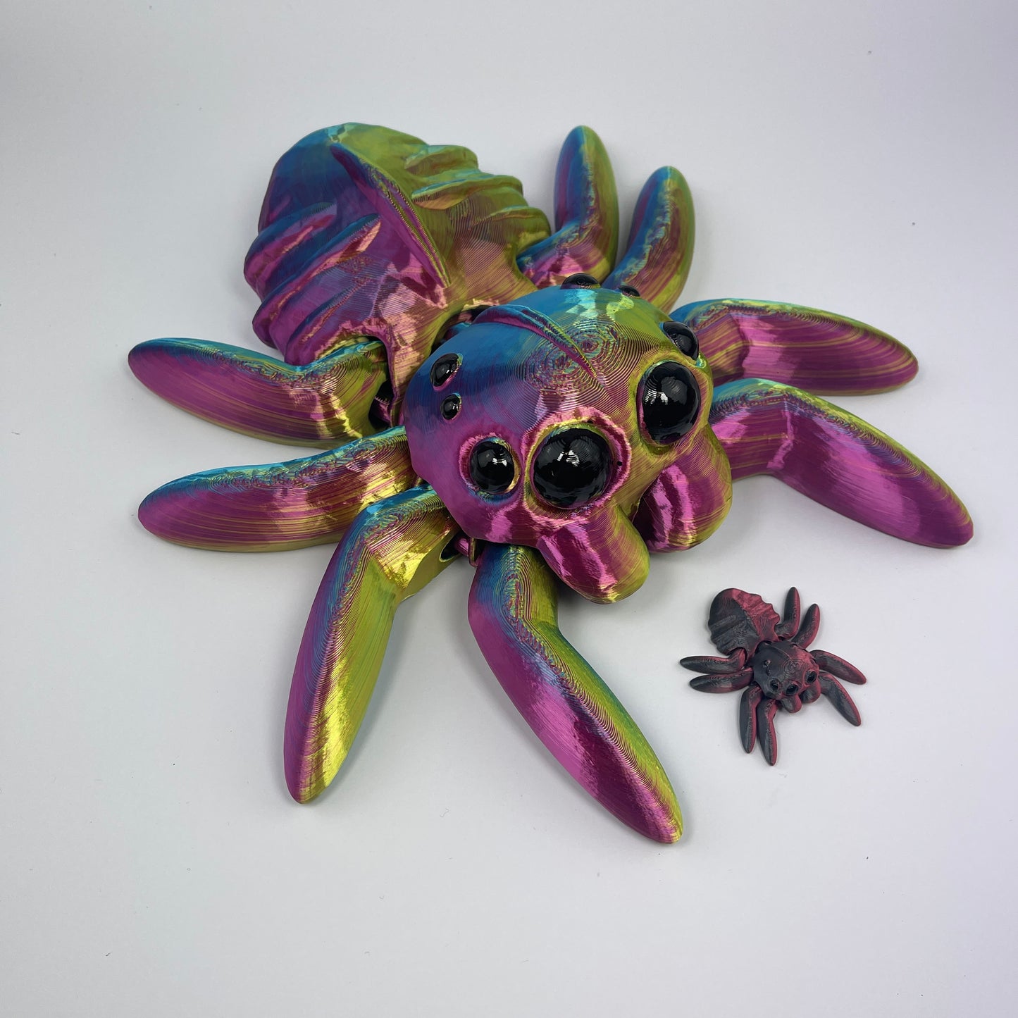 Spider - 5 sizes, various styles and colours including glow in the dark