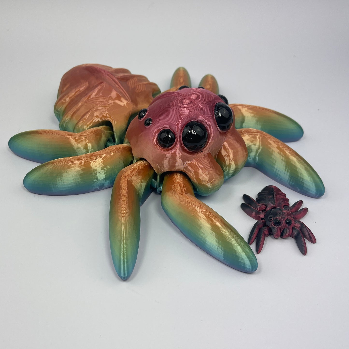 Spider - 5 sizes, various styles and colours including glow in the dark