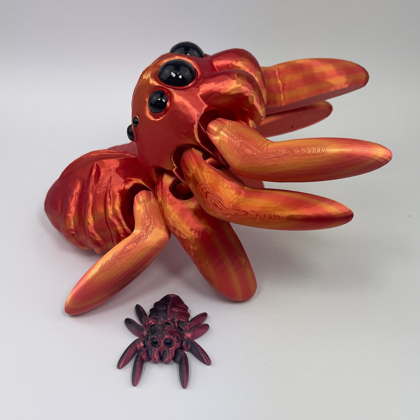 Spider - 5 sizes, various styles and colours including glow in the dark
