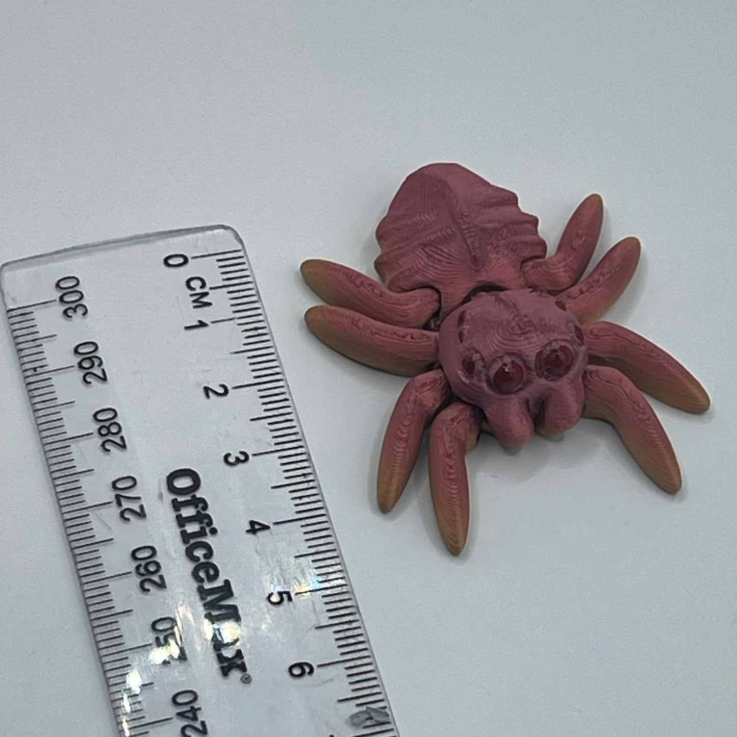 Spider - 5 sizes, various styles and colours including glow in the dark