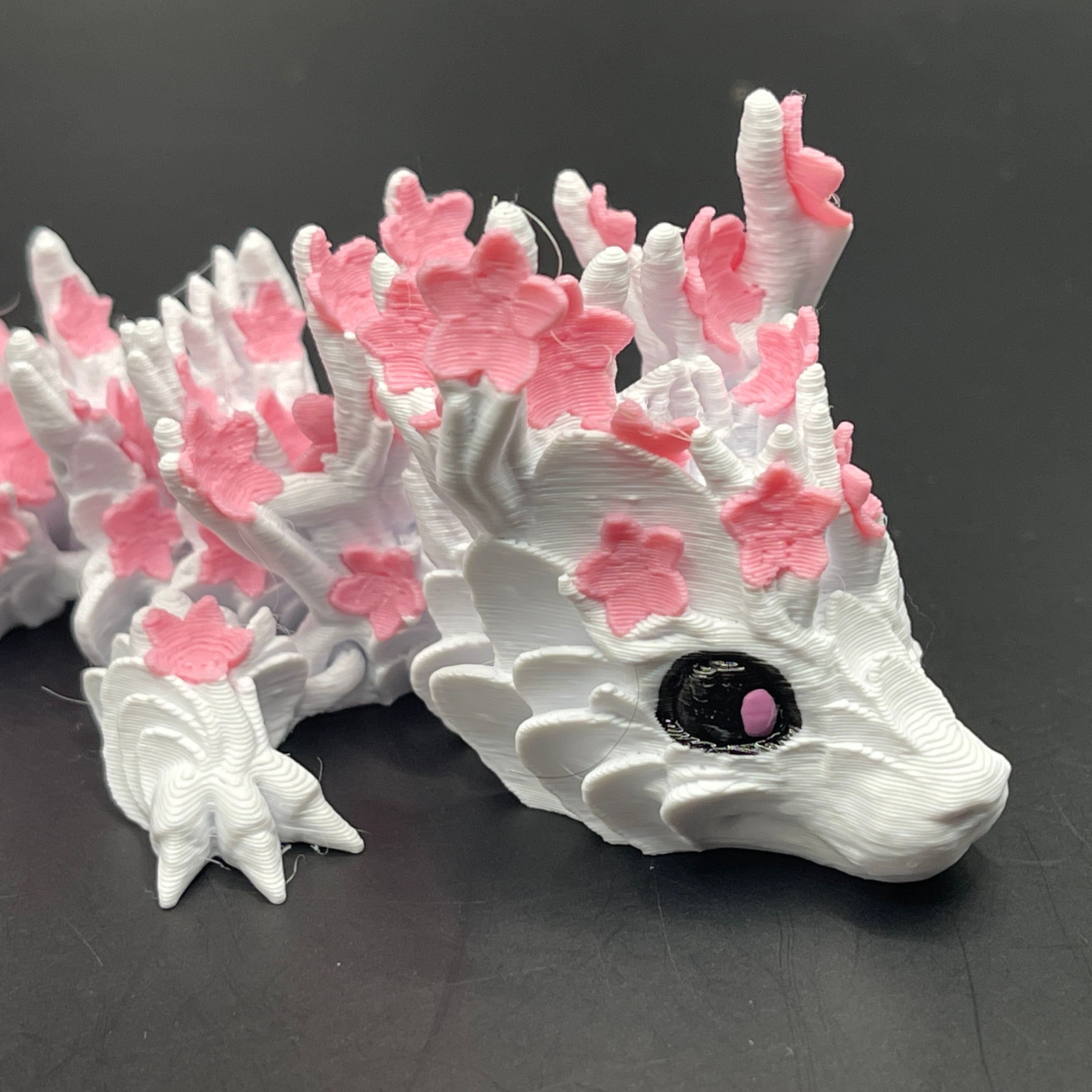 Discover The Magic Of Cherry Blossom Dragon Stl A 3d Printing Marvel