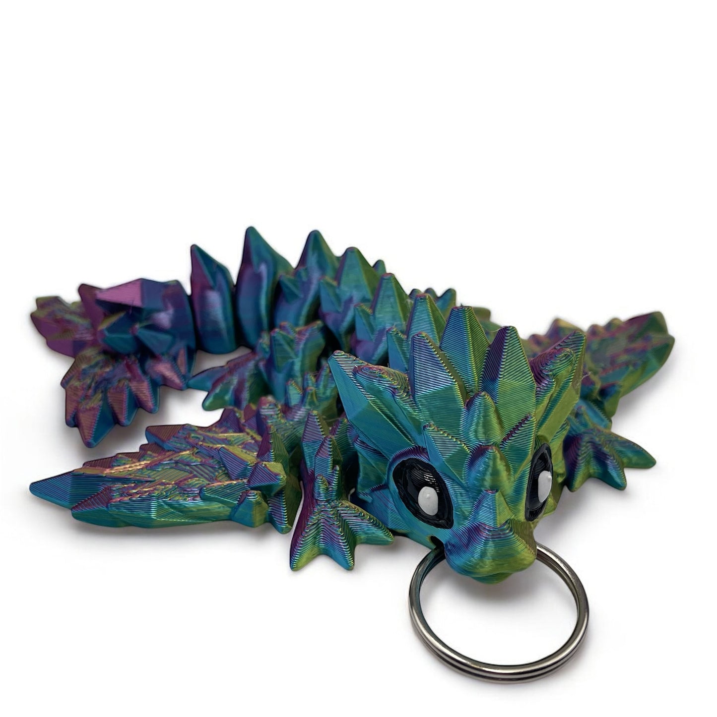 Baby dragon key ring