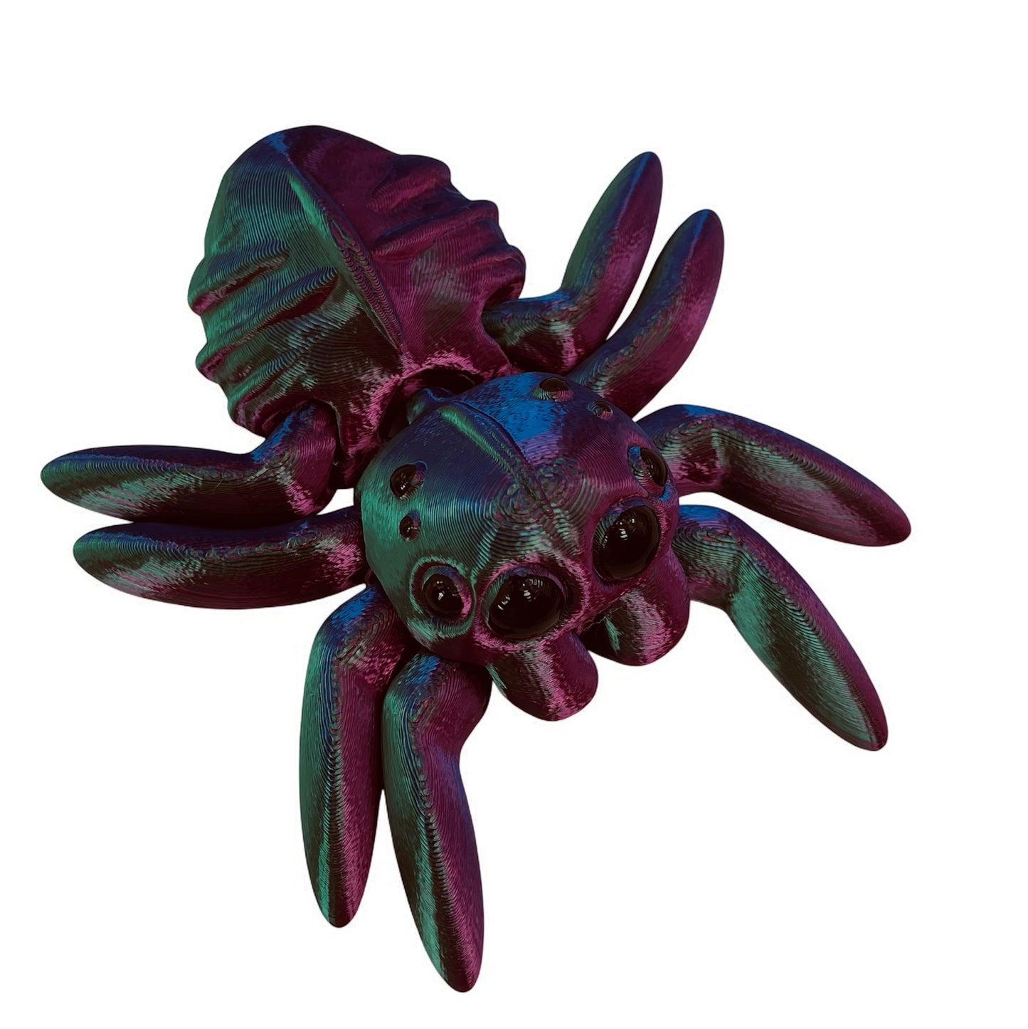 Spider - 5 sizes, various styles and colours including glow in the dark