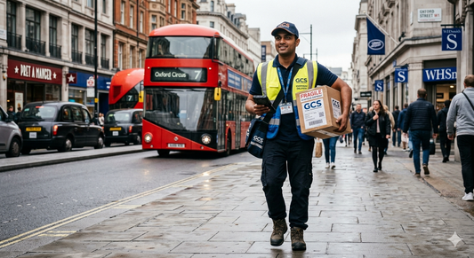 Courier delivery person
