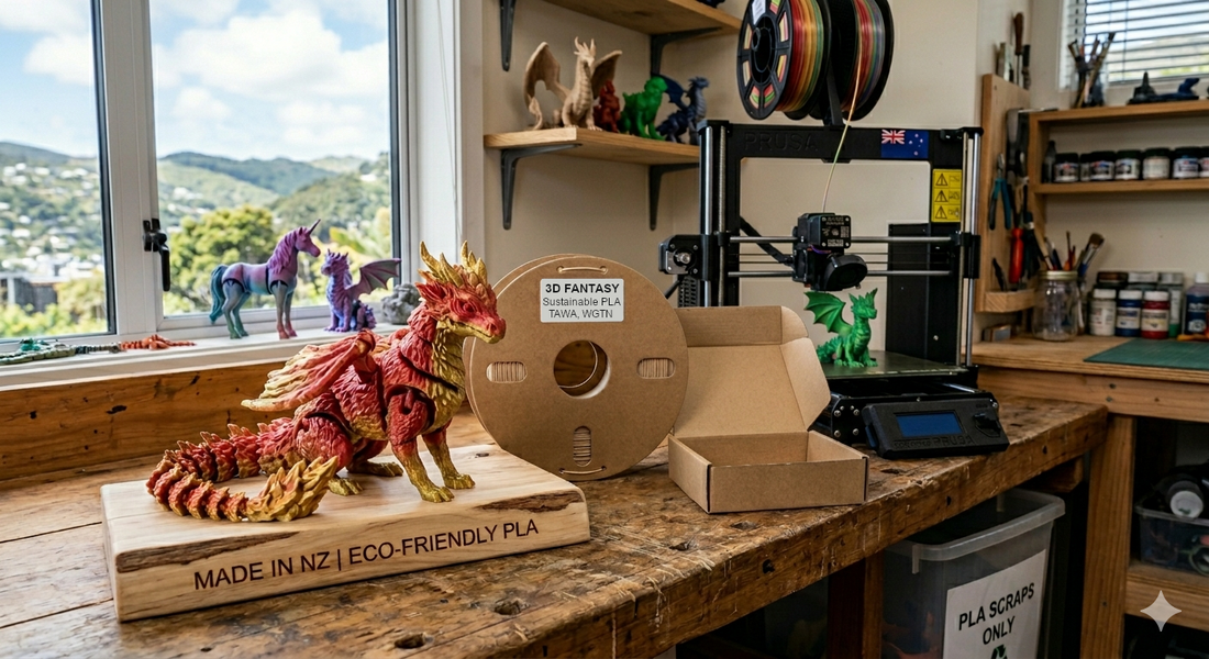 Sustainable Magic: Our Eco-Friendly 3D Printing Process