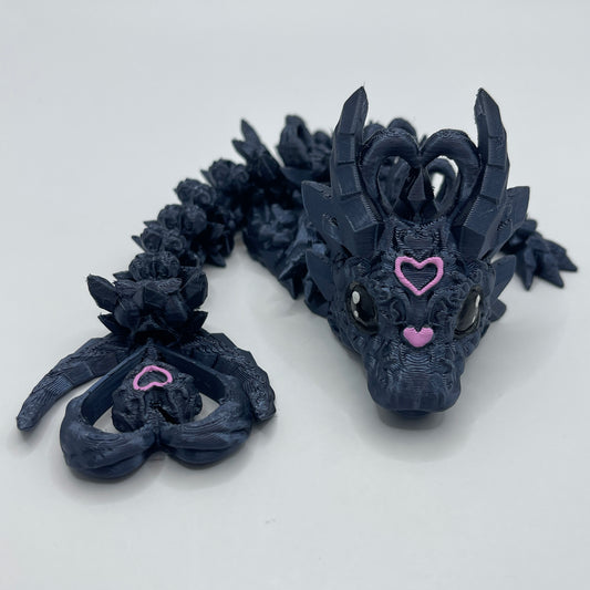 3d printed Dark Heart dragon - View 2