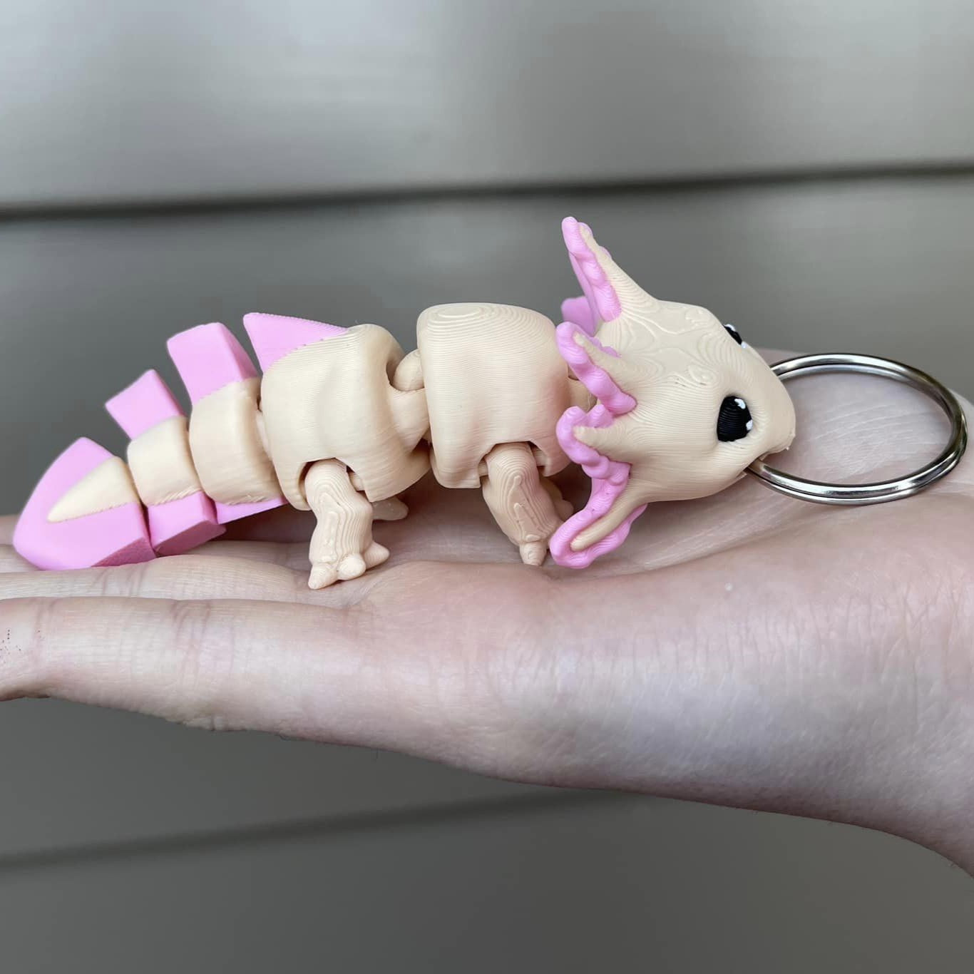 Axolotls - various sizes, styles including key ring