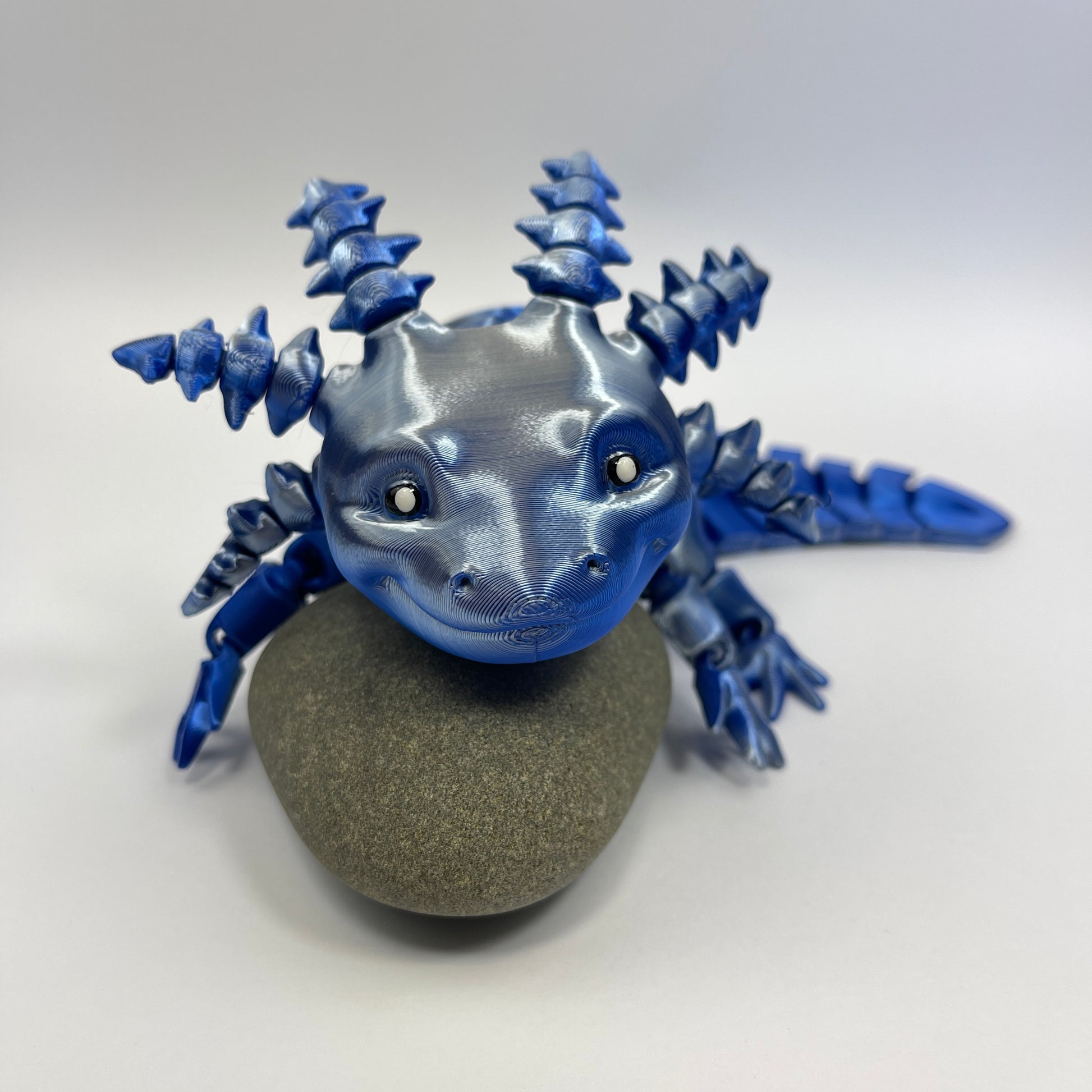 3d printed Axolotls - various sizes, styles including key ring - View 22