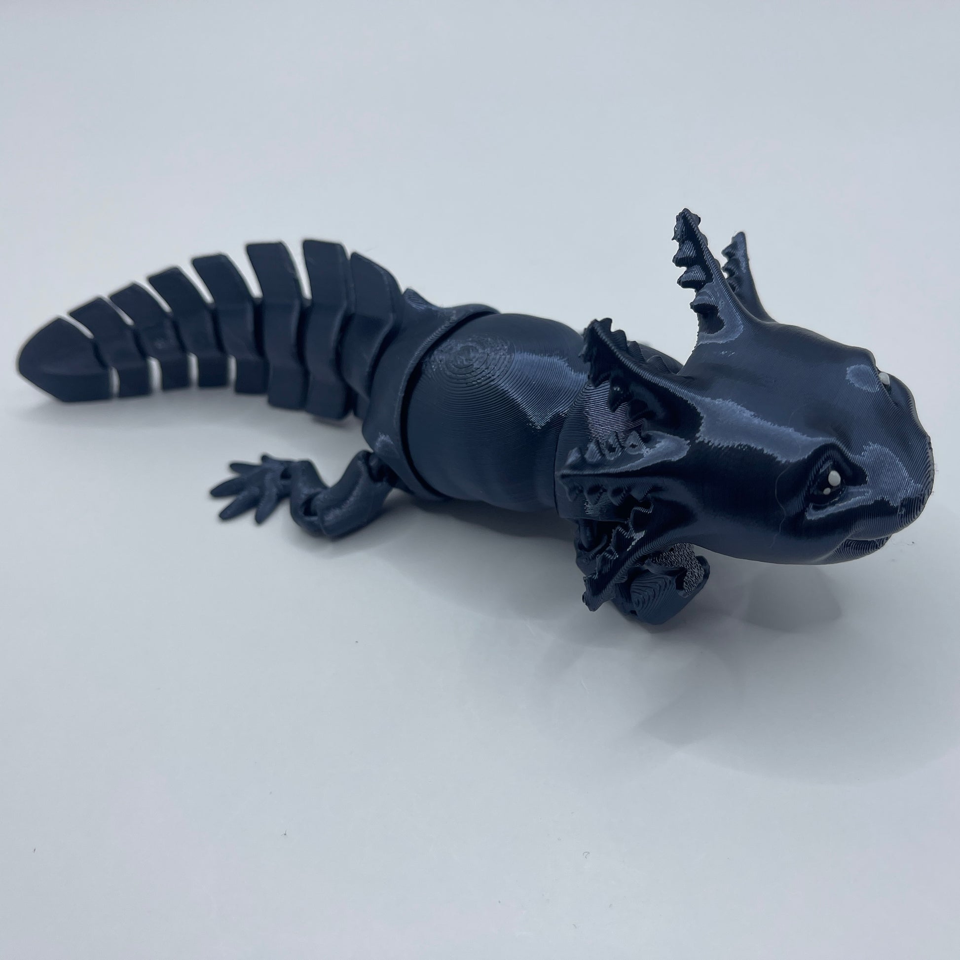 3d printed Axolotls - various sizes, styles including key ring - View 14