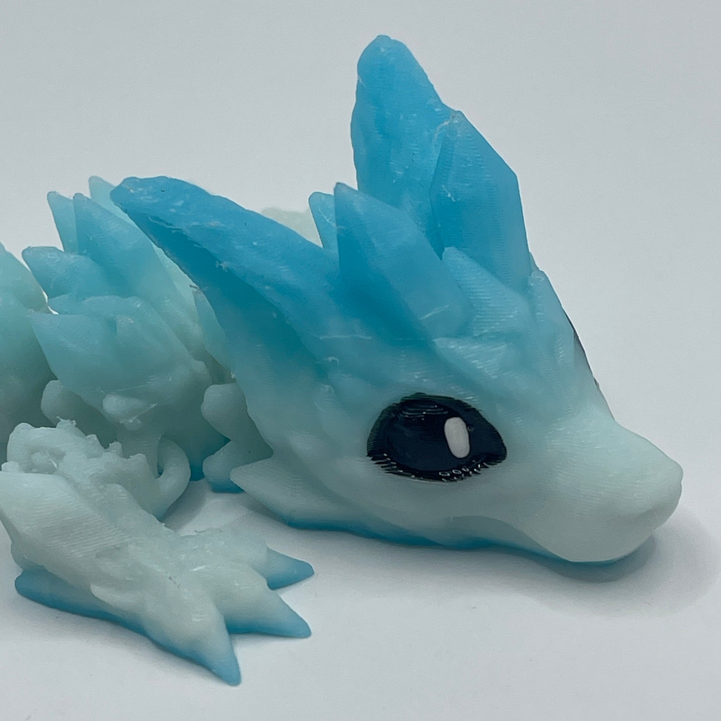 Crystal Wolf Dragon