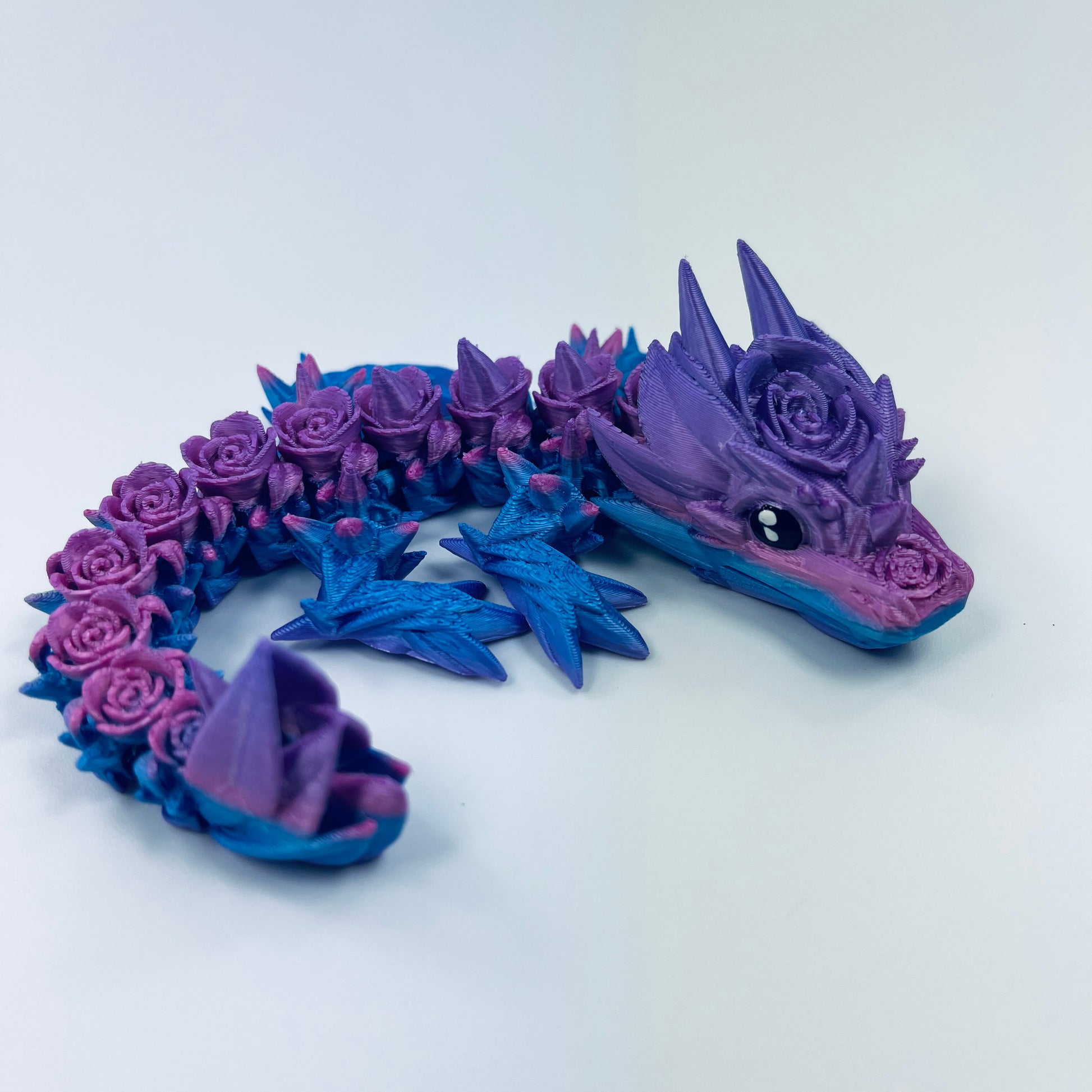 3d printed Baby Rose Dragon - View 1