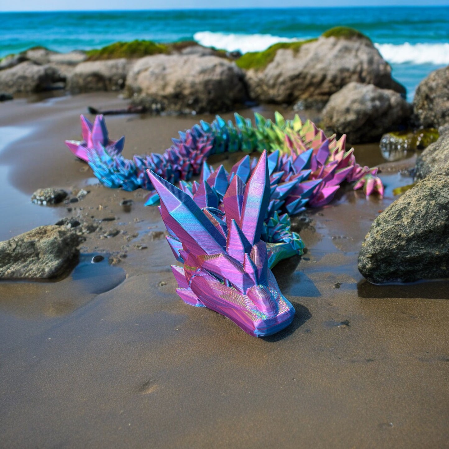 Crystal Dragon - five sizes, up to 1.5m long!