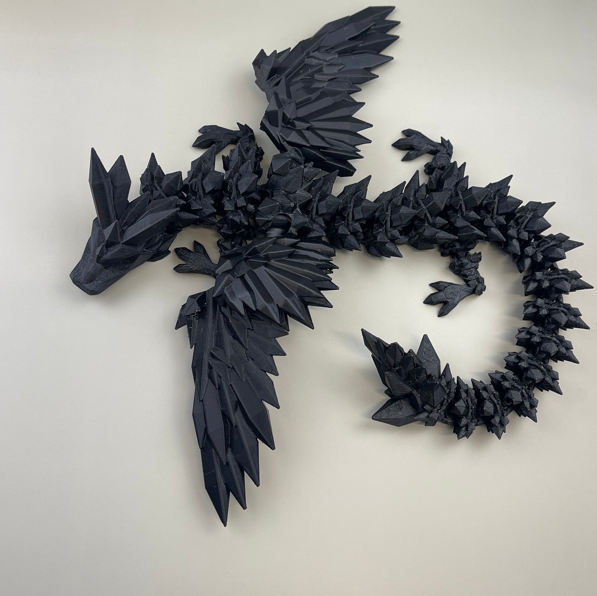 3d printed Crystalwing Dragon - various colours and sizes available - View 29