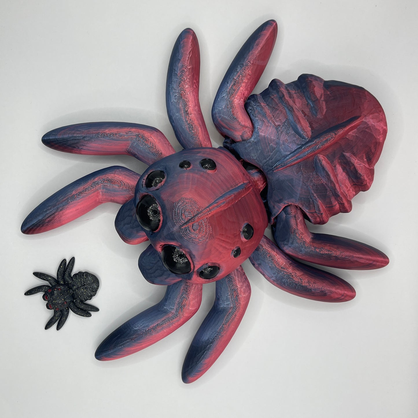 Spider - 4 sizes, various styles and colours including glow in the dark