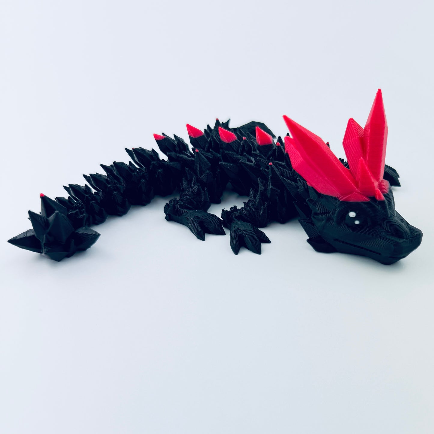 baby crystal dragon - red tips