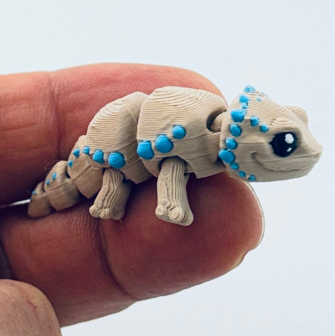 3d printed teeny tiny beardie