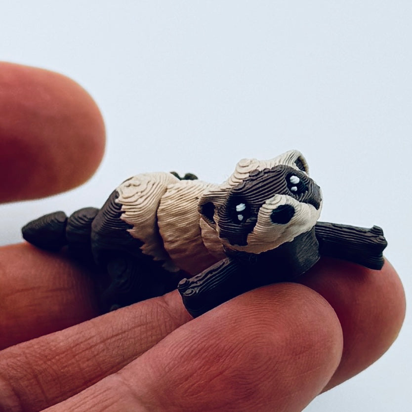 3d printed teeny tiny ferret