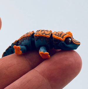 3d printed teeny tiny gecko