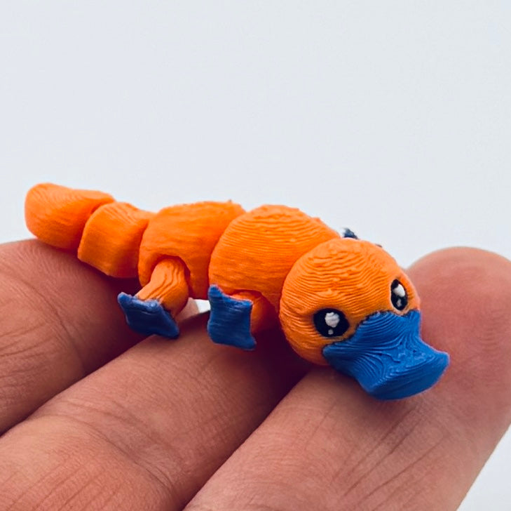 3d printed teeny tiny platypus