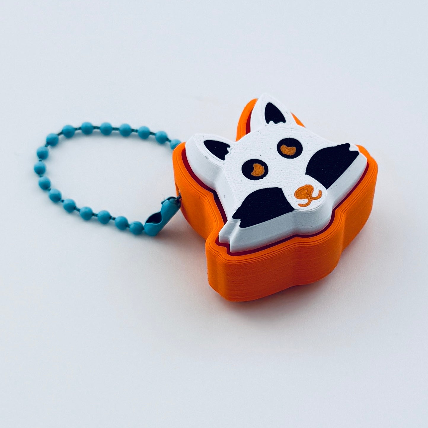 3d printed fox clicker - view 1