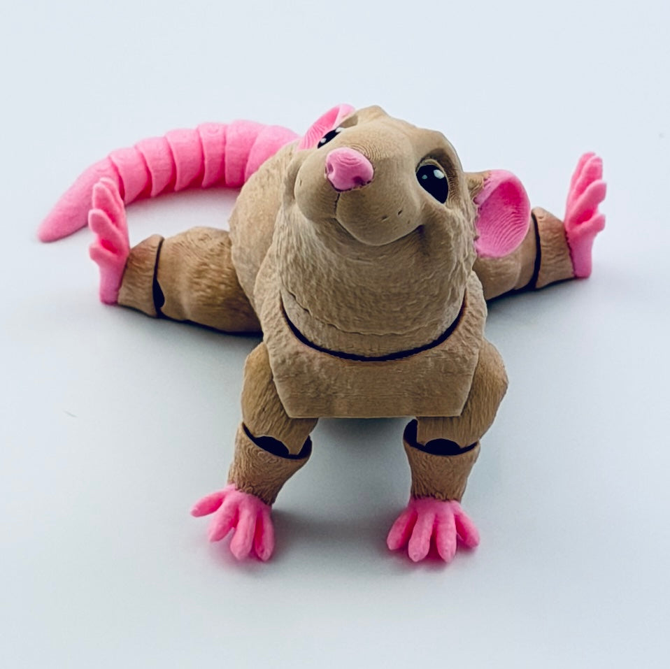 3d printed rat - view 2