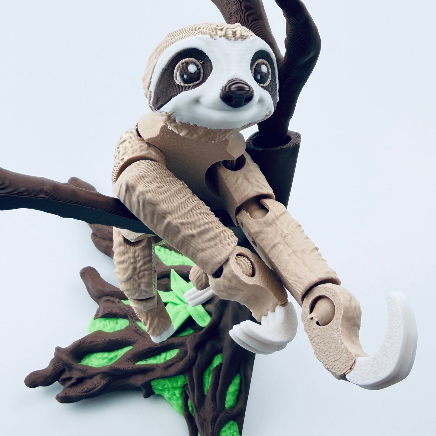 3d printed sloth - view 5