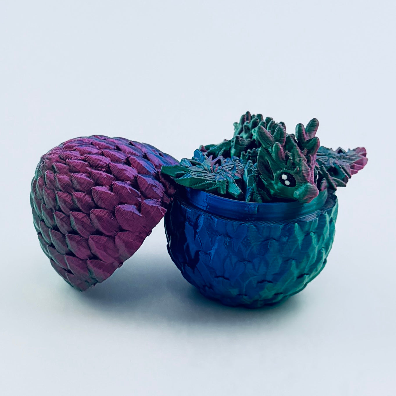 Dragon & Egg Combo | 3D Printed Articulated Dragon