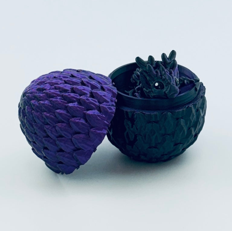 Dragon & Egg Combo | 3D Printed Articulated Dragon