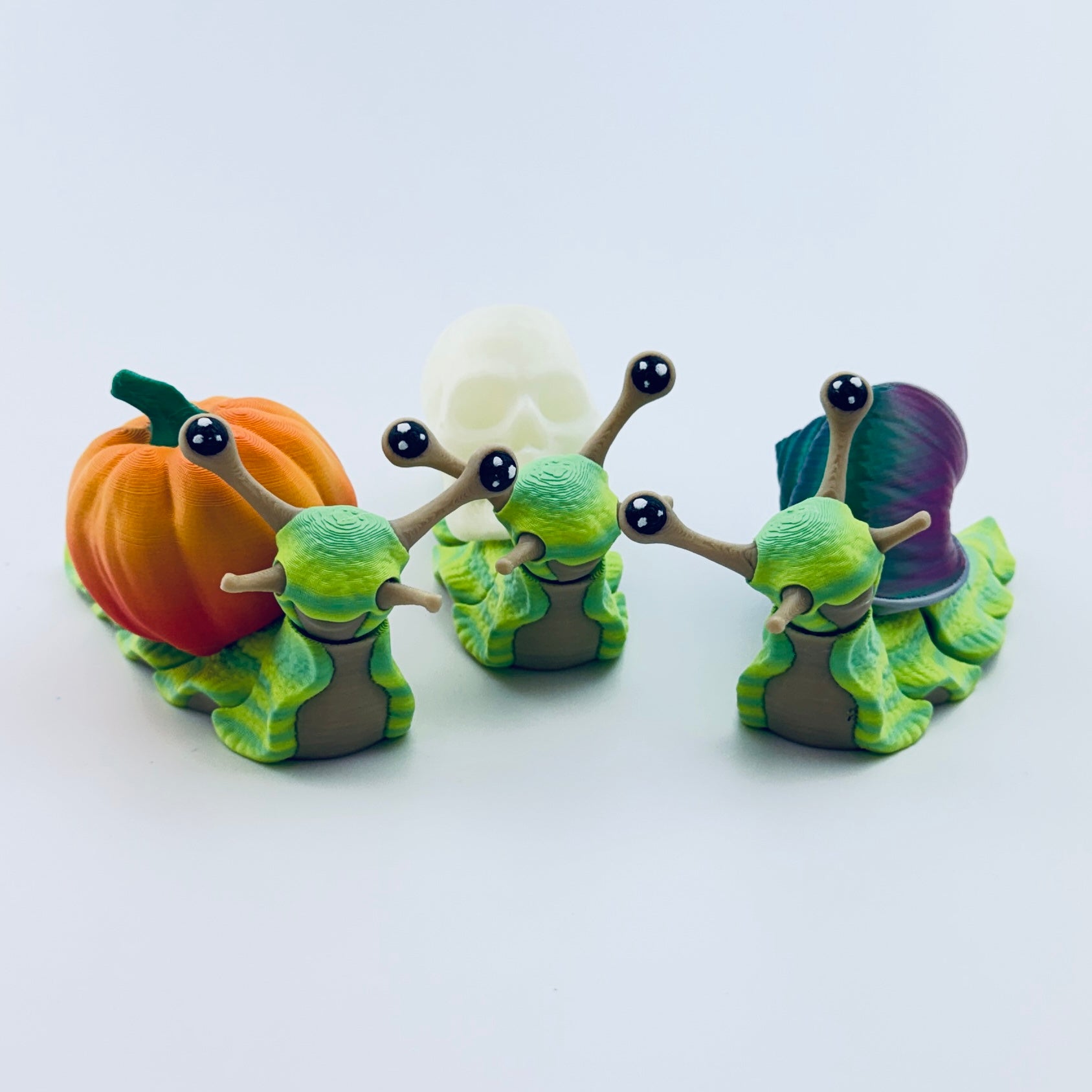 3d printed snail collection